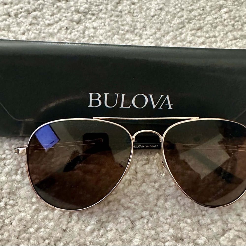 Bulova Valcourt Aviator Sunglasses